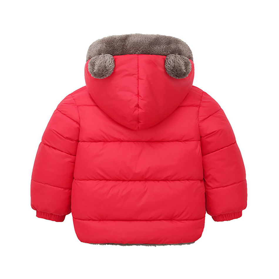 Down Coat Kids Cotton Clothing Thickened Girls Jacket Baby Winter Warm Zipper Hooded Costume Boys Outwear 1 6Years 221007