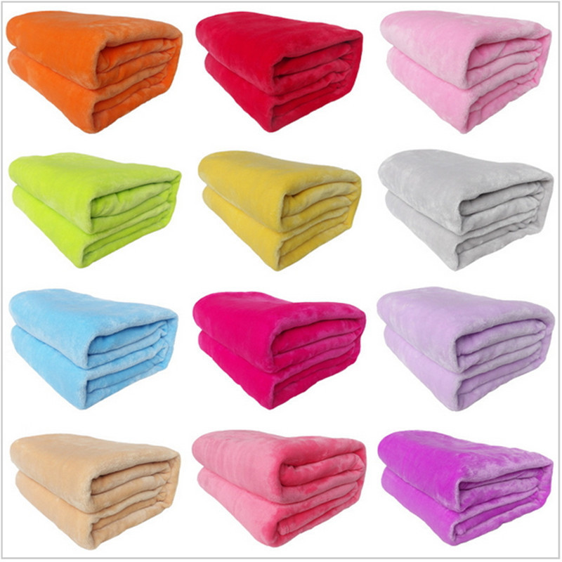 Mantas Textiles para el hogar, manta de verano de color sólido, mantas suaves súper cálidas, mantas para sofá/cama/colchas a cuadros de viaje, sábanas 221007