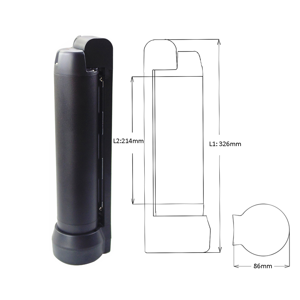 Replacement Part External 7Ah 36V Li-ion Battery for the Roadster V2 Gravel Ride1Up Electric Bike 250w 350w Motor