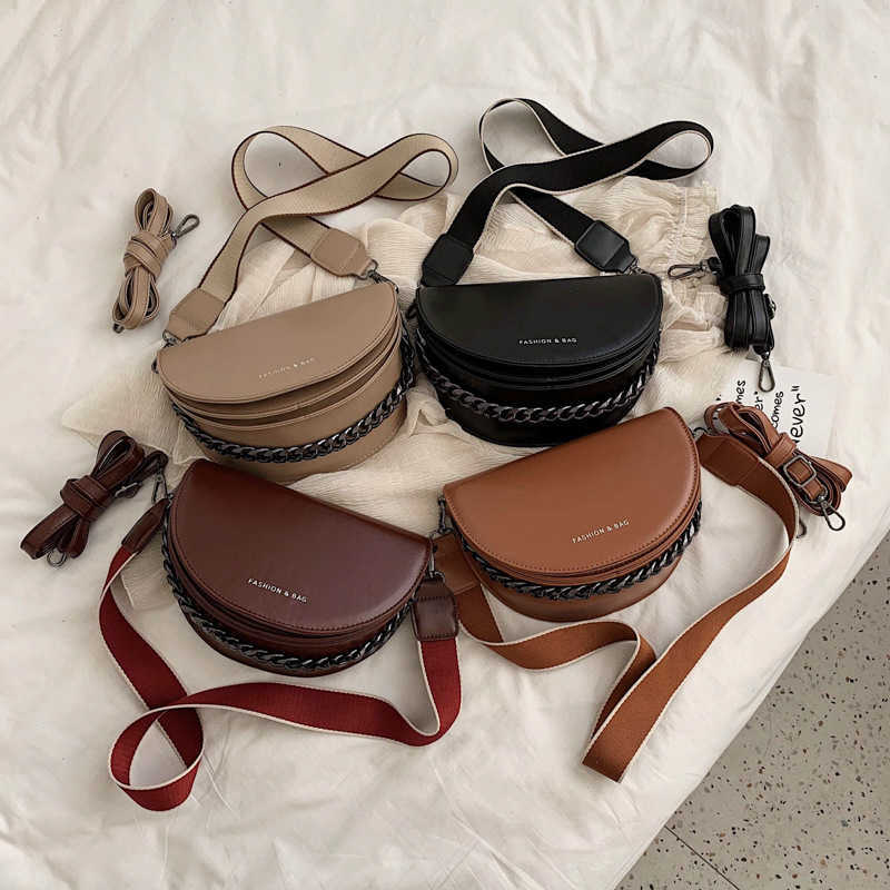 2022 Designer Bags Luxury Pu Leather Crossbody Bag For Women Brown Shoulder Bags Ladies Vintage Flap Handbags Female Bolsas