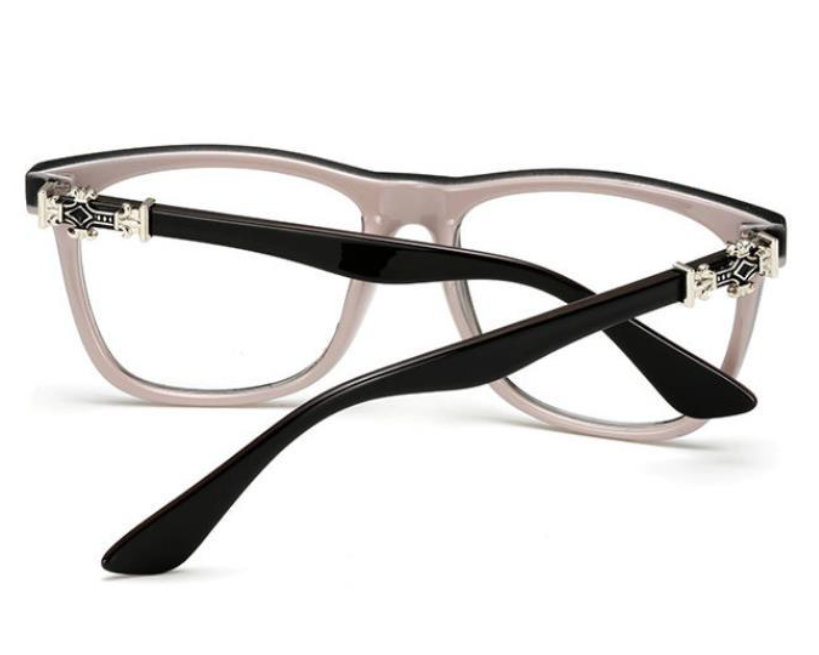 Männer Frauen Brillen auf Rahmenname Marke Designerin einfache Brille Optische Brillen Myopie Oculos Fashion284i