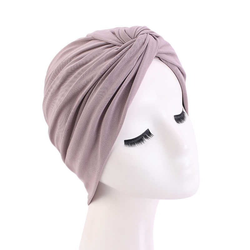 Stirnbänder Stretch Muslimische Frauen Schlaf Chemo Hut Beanie Weiche Schlaf Turban Kopfbedeckung Kappe Kopf Wrap für Krebs Haarausfall Zubehör Turbante T221007