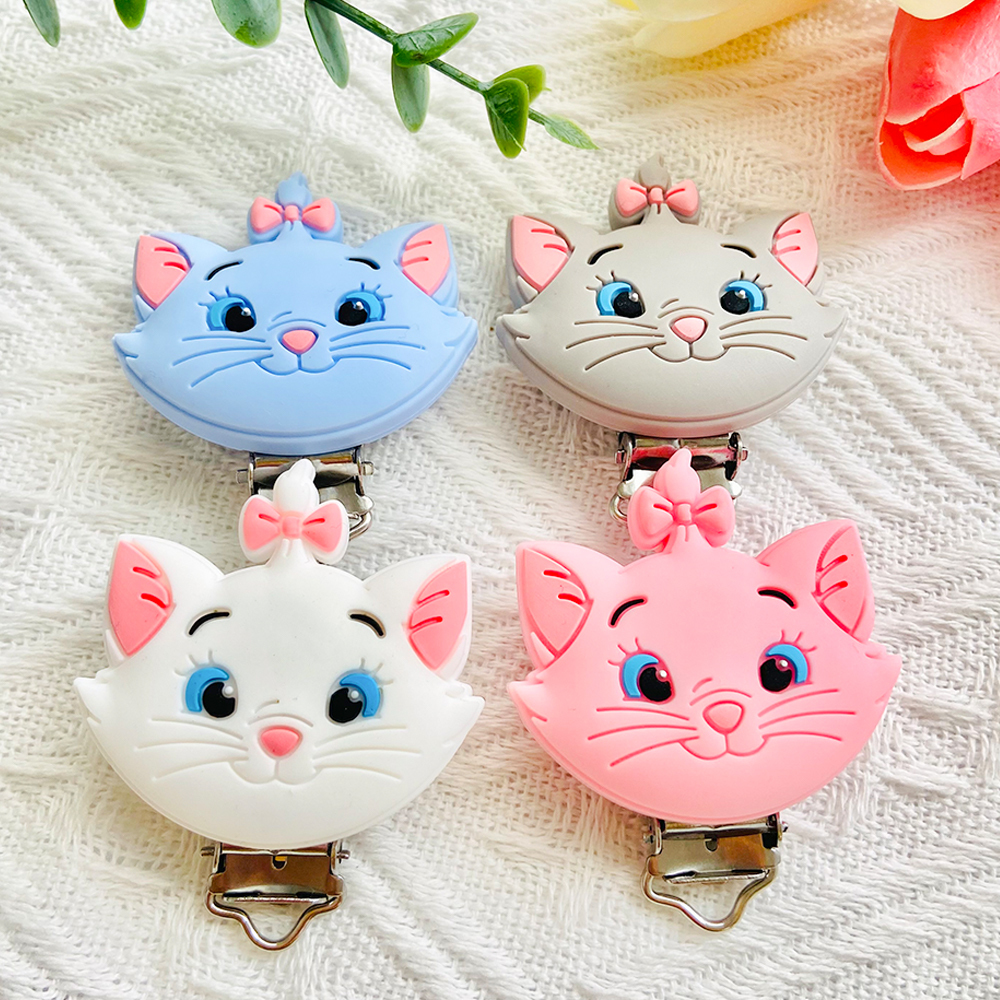 Toys de dentes de bebê 10/30/Pacifiers de silicone clipes Animais CLIPE Colar de enfermagem Acessórios para bebês seguros Acessórios DIY Chain Gramps 221007