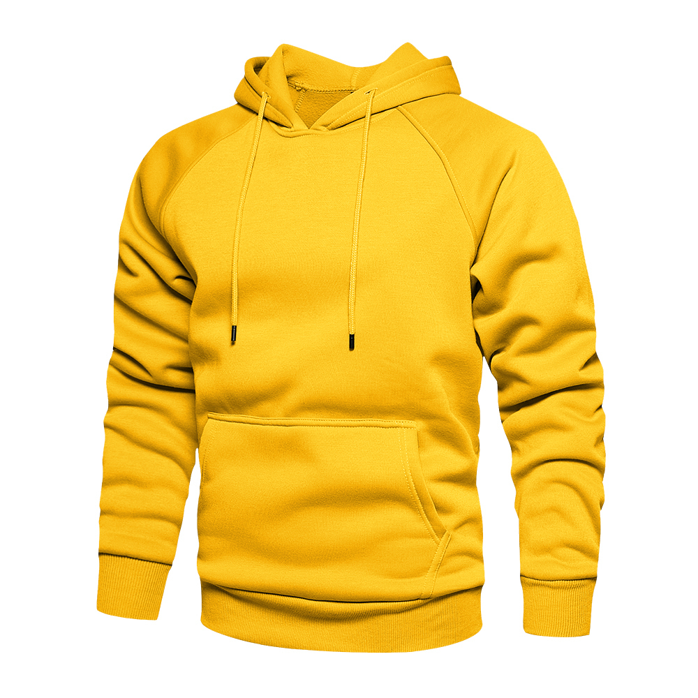 Mens Hoodies Sweatshirts Winter Fashion Thick Fleece Hip Hop Långärmning Pullover Male Autumn Solid Color Clothes 221007