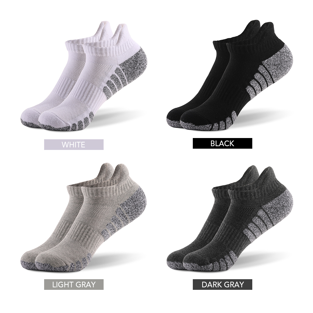 Mens Socks Sport Ankel Athletic Lowcut Tjock Knit utomhus Fitness andningsbar snabb torr slitesistent varm 221007