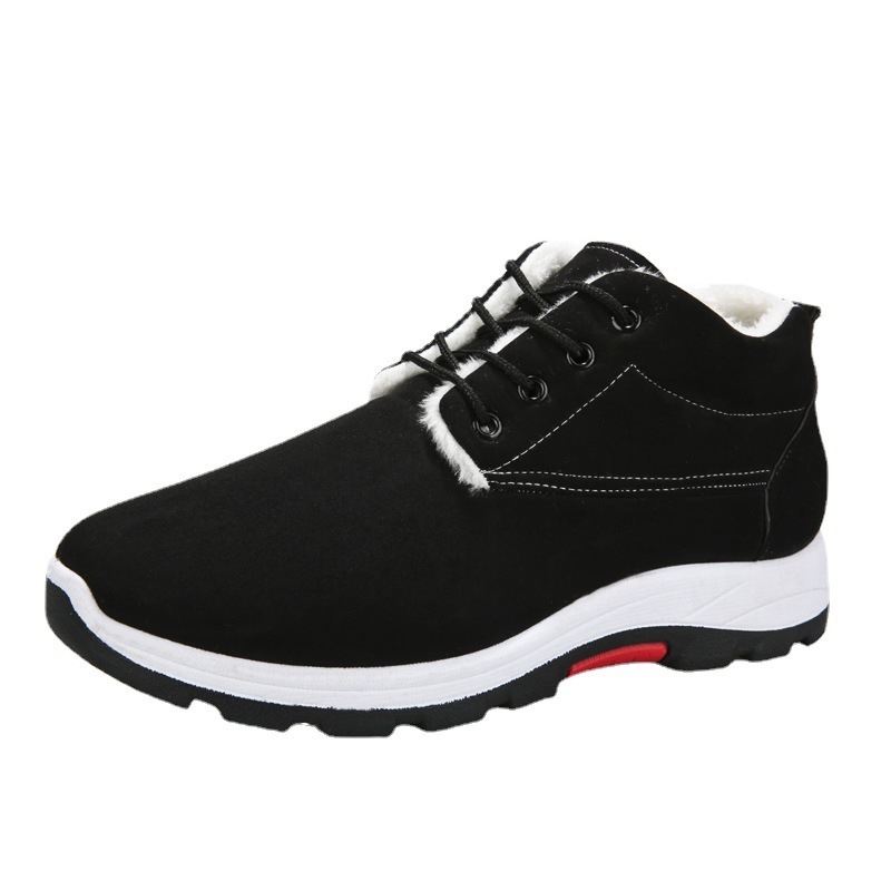 부츠 2022 Winter Snow 편안한 따뜻한 발목 부츠 wearresistant cotton shoes men snow 벨벳 221007