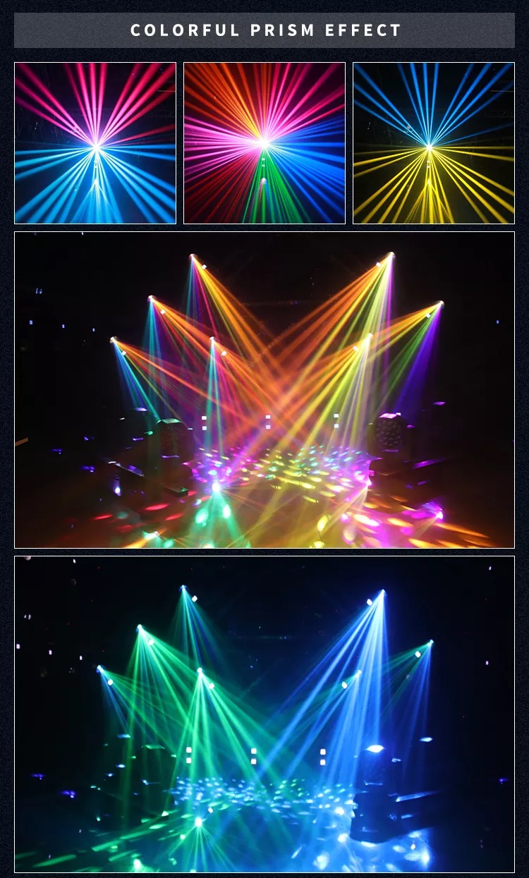 Moving Head Lights Oemodm 380W 19R Rainbow Effect Super Beam Sharpy Stage Lighting Beam 380