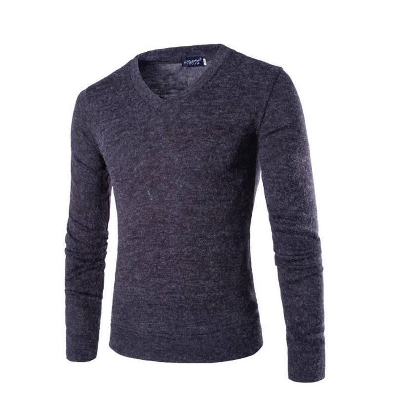 Herentruien Varsanol Cotton Sweater Mannen Lange mouwprutels Outswear Man Vneck Sweaters Tops losse vaste fit breien Kleding 221008