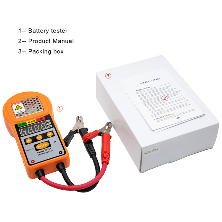 L'environnement multifonctionnel d'onduleur d'instruments électriques mètre l'appareil de contrôle de batterie 12v pour les véhicules électriques Ruoshui 3015A