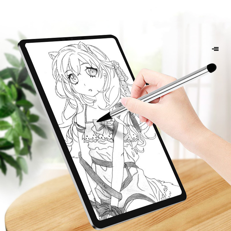 Evrensel Basit Çift Kullanımlı Ekran Kalemi Akıllı Telefon Ios Stylus Lenovo Android Tablet Samsung Xiaomi Kapasite Kalemi