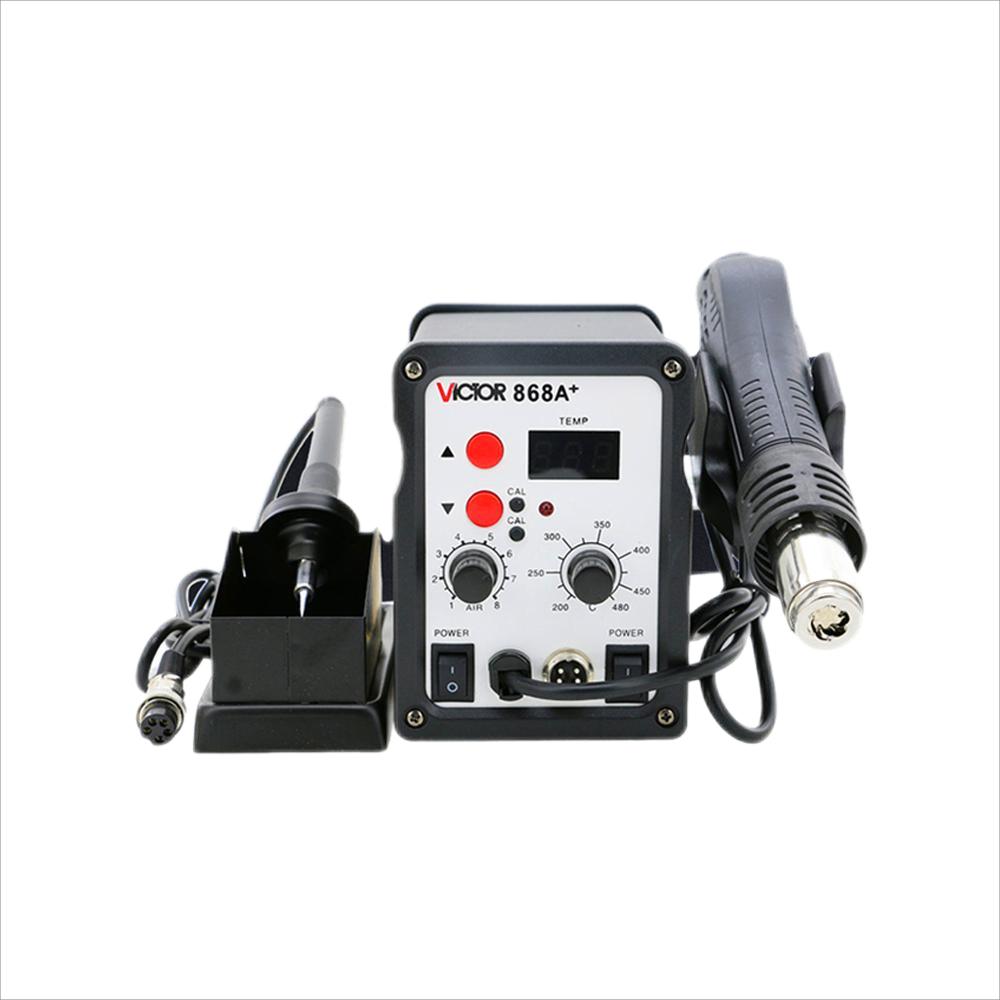 Electrical Instruments VICTOR 868A plus SMD Multifunction Environment Meters Hot Air Gun Soldering Station