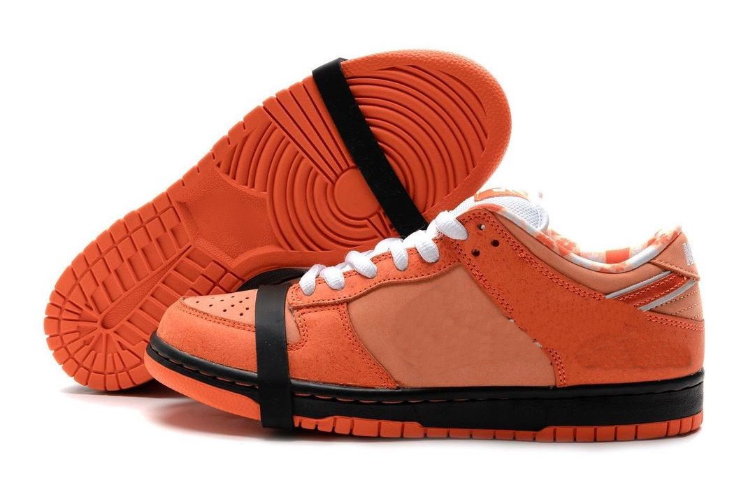 デザイナーを購入する低オレンジ色のロブスター販売スリッパ小学校の子供たち女性カジュアルスポーツ靴スニーカーUS4-US11