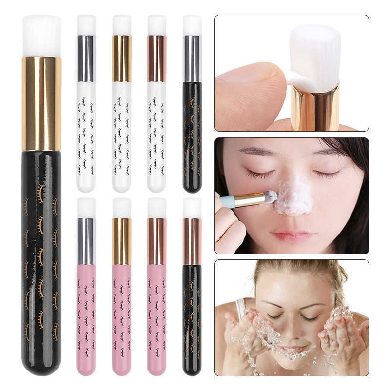 Makeup Brushes 10 Eyelash Cleaning Brush lash extension Shampoo Applicator Eyebrow Nose Brush Wash Bottle Skin Care Makeup Tool clean Supplies