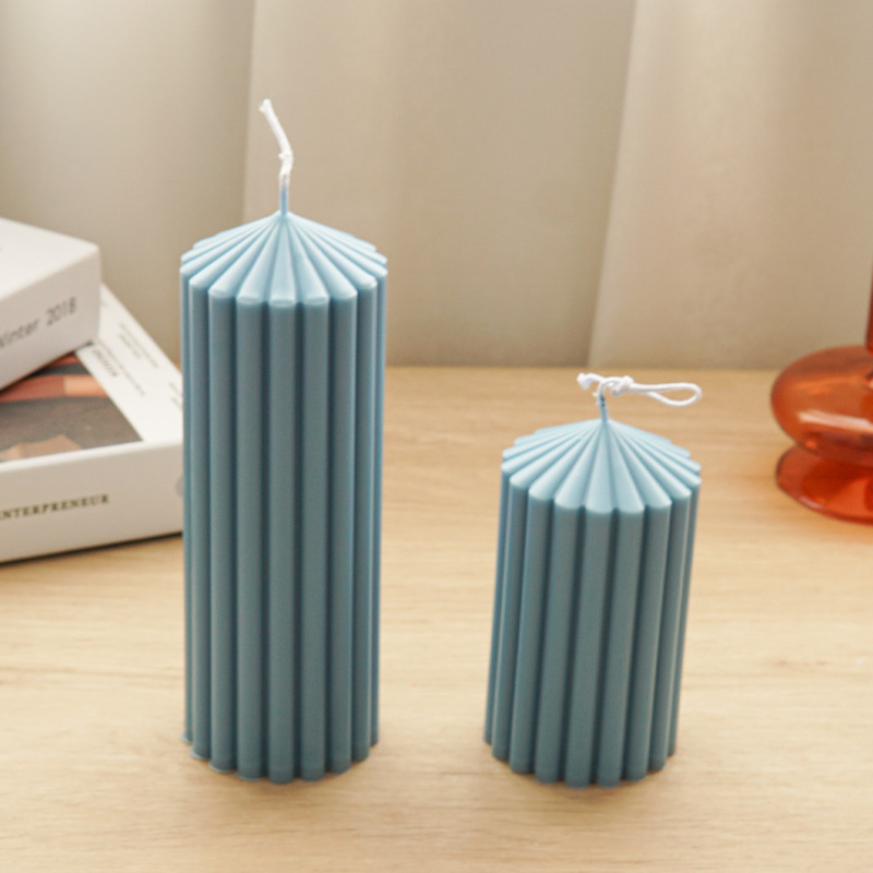 Candles Mould Cylindrical Thick Rack Spire Aromatherapy Mold DIY Geometric Shaped Plastic 221007