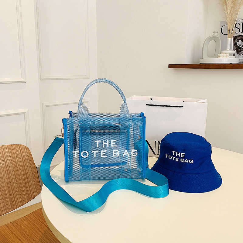 The Tote Bag Womens Handbag PVC Jelly Bag Large Capacity Handbags Messenger Fashion Bag1860