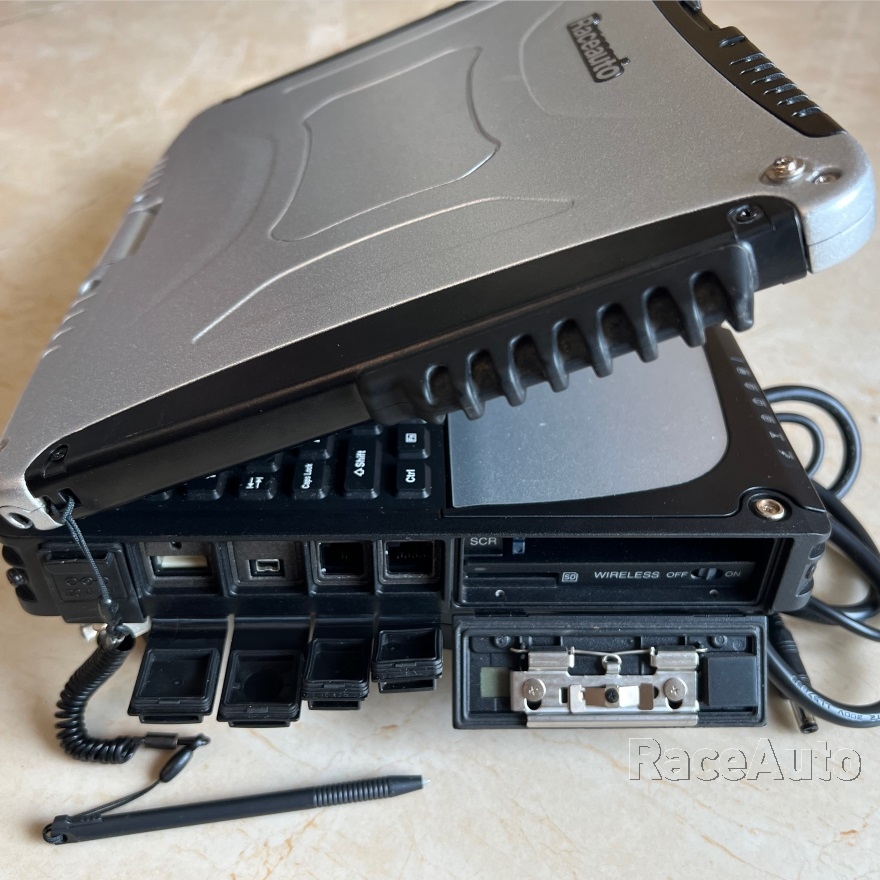 Hot Toughbook voor Panasonic CF-19 CF19 CF 19 Laptop i5 cpu 4g ram ondersteuning Alldata Mb Star Sd Connect C4 C5 C6 programma's