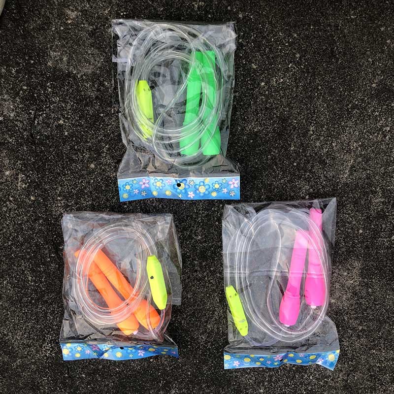 Children toys luminous skipping rope flash with switching LED new colorful luminous boys girls fitness sports equipment children's toy