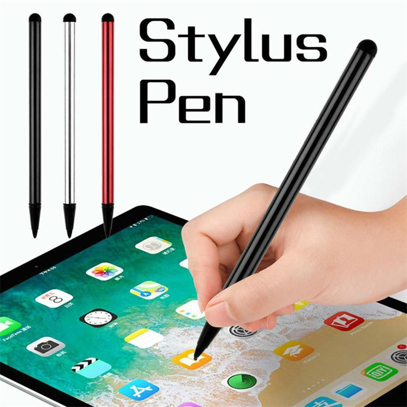 Evrensel Basit Çift Kullanımlı Ekran Kalemi Akıllı Telefon Ios Stylus Lenovo Android Tablet Samsung Xiaomi Kapasite Kalemi