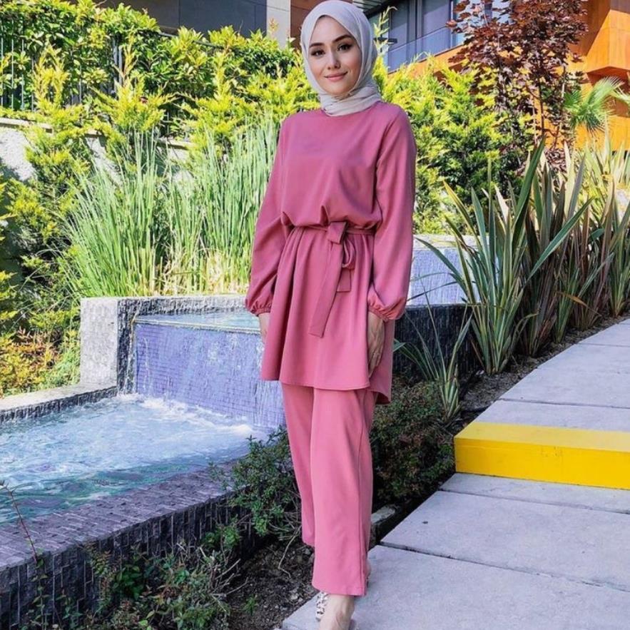 Roupas étnicas Eid Mubarek Duas peças sets muçulmanos abaya peru hijab vestido caftan kaftans islam abayas for women musulman conjuntos 221007