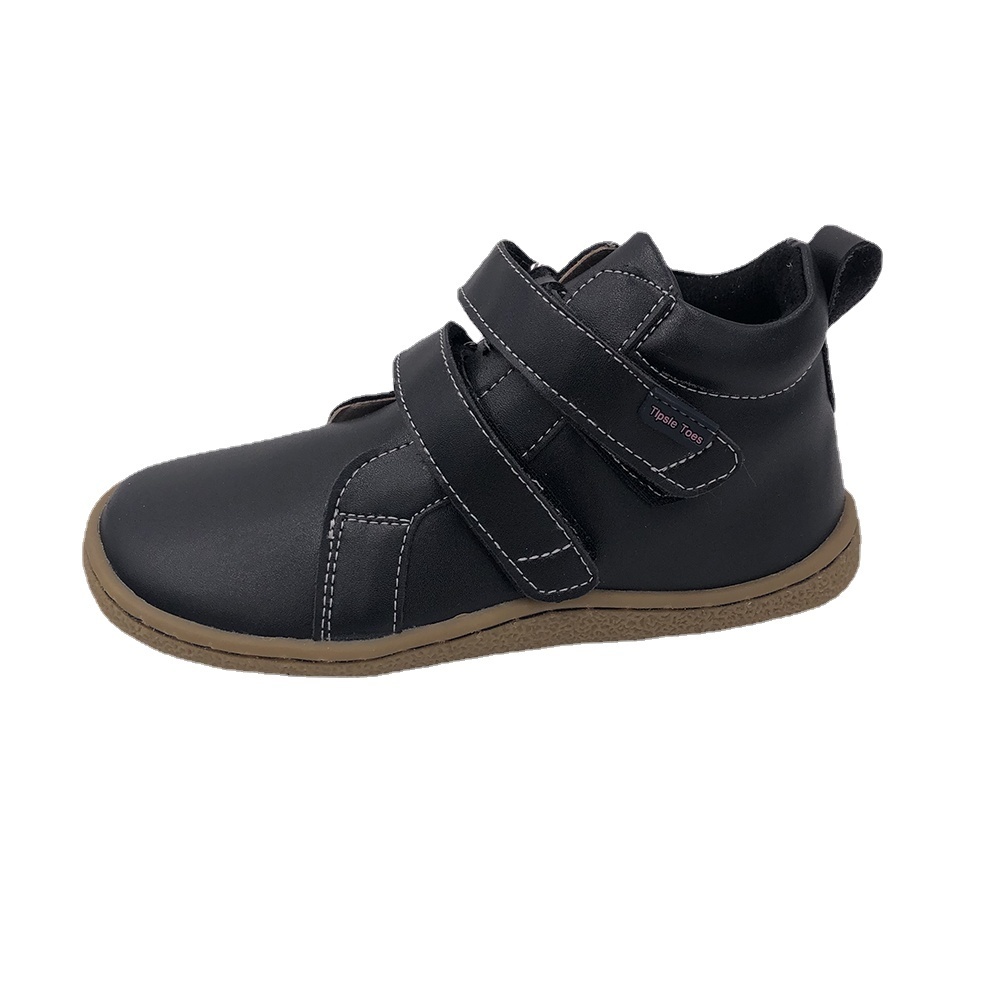 Stivali TipsieToes Top Brand a piedi nudi in vera pelle bambino bambino ragazza ragazzo scarpe bambini la moda primavera autunno inverno caviglia 221007