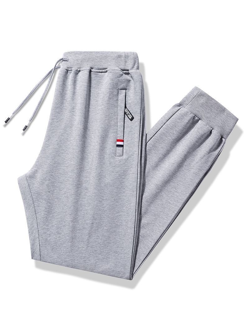 Pantalons pour hommes coton pantalons de sport pour hommes printemps et automne pieds lâches style coréen à la mode grande taille décontracté longs hommes 221007