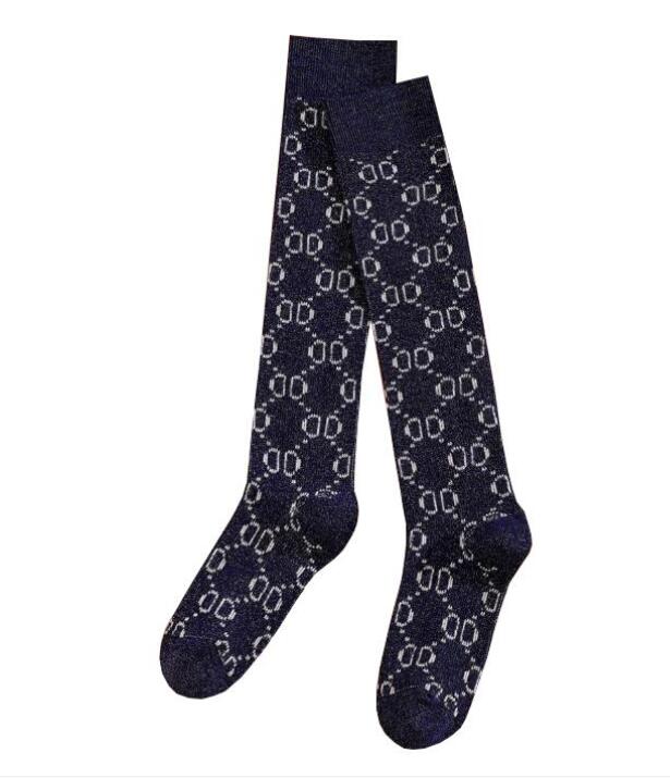 Nouveau design coton Net bonneterie chaussettes bas pour femmes mode dames filles streetwear sport rayé chaussette bas