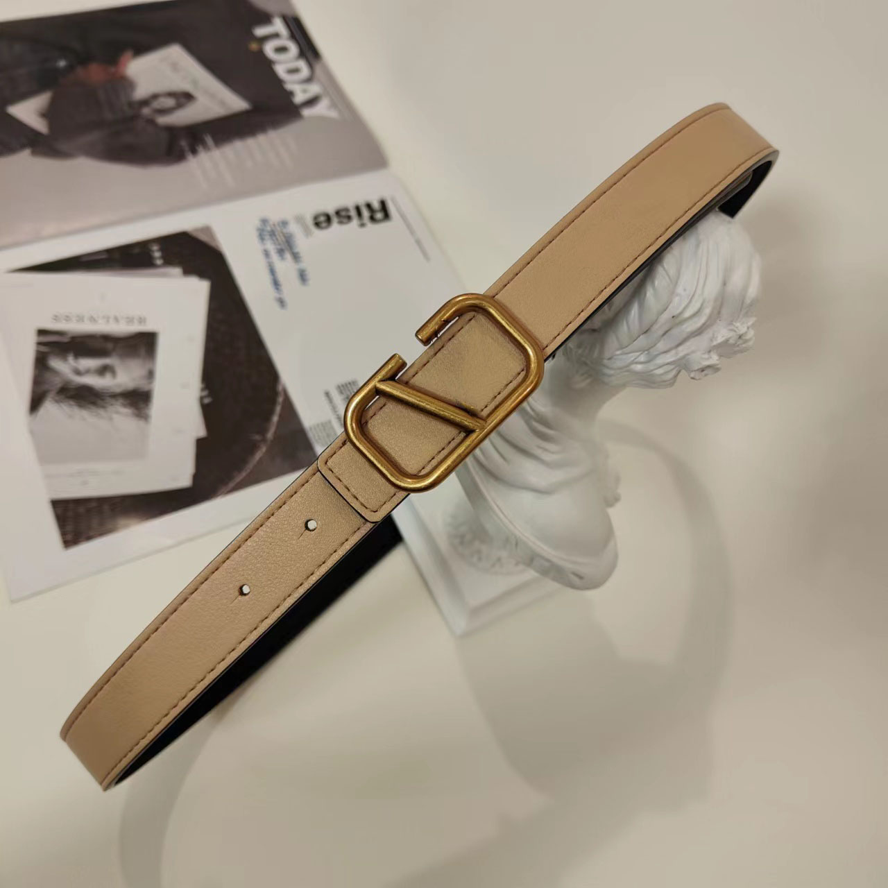 2022 Fashion luxury belt buckle belt designer design men and women of high men's gold width 2 8cm with box246T