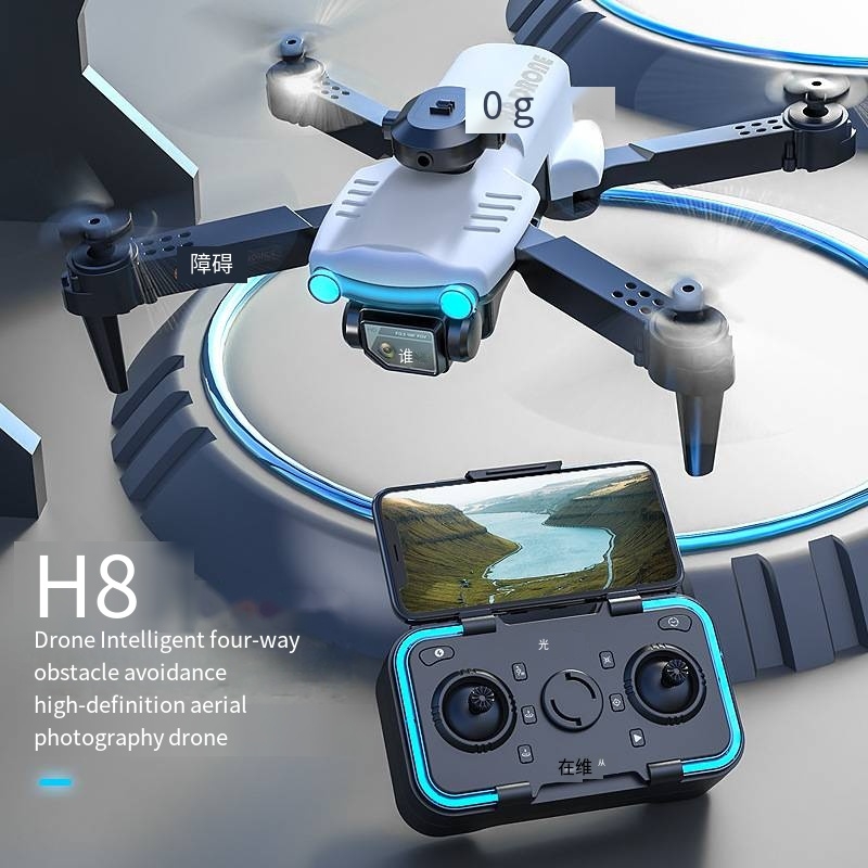Drones H8 afstandsbediening obstakel vermijding UAV vouwen luchtige lucht met hoge resolutie dubbele camera optische stroom quadcopter