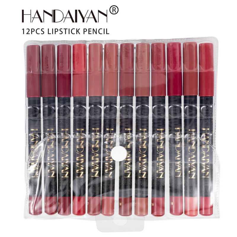 lipstick pencil long-lasting waterproof saturated matte lip liner