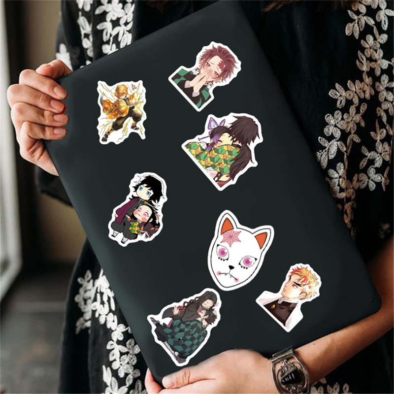 Demon Slayer Kimetsu no Yaiba Sticker Adesivi durevoli impermeabili