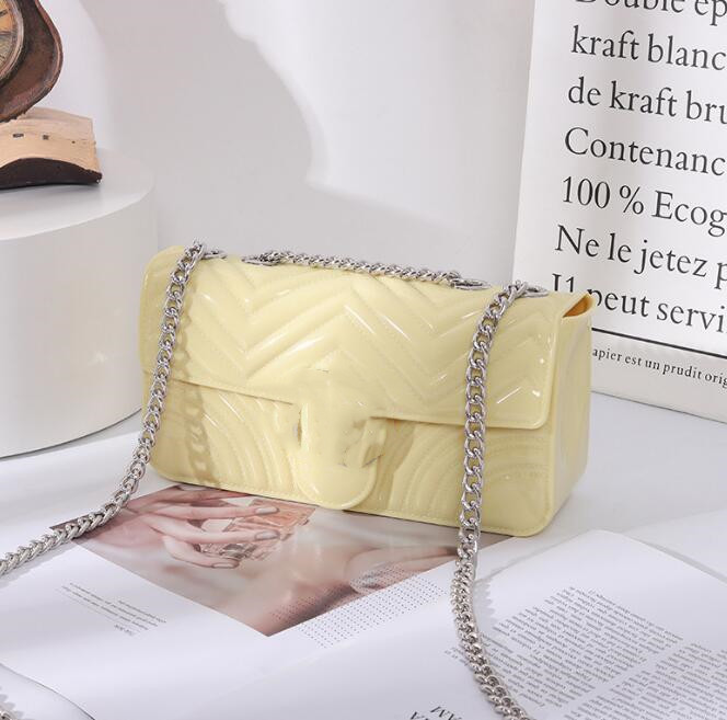 Summer Chilldren Zincir Çanta Moda Mektubu Baskı Mini Crossbody Omuz Çantası Fabrika Fiyatı