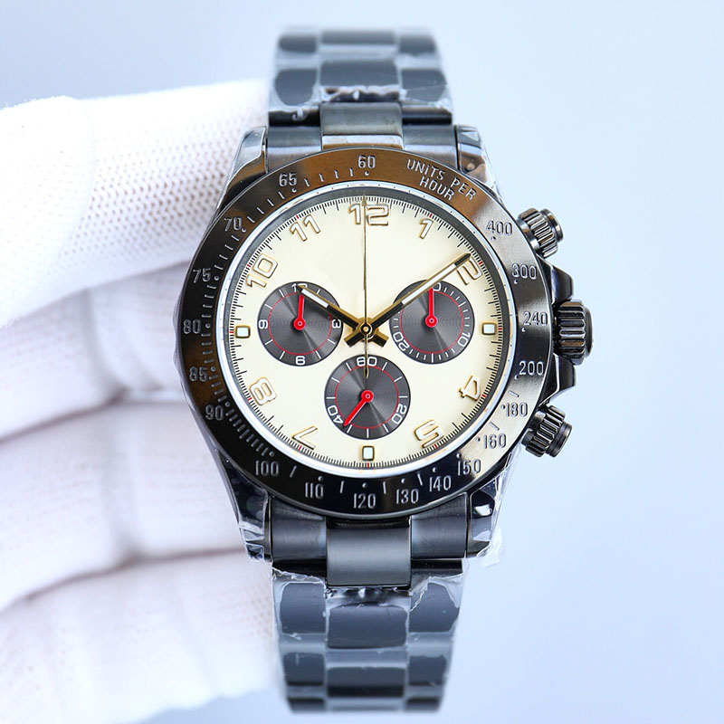 Herrenuhr, automatische mechanische Armbanduhr, klassische Business-Saphir-Armbanduhr, Edelstahl-Armband, Montre De Luxe