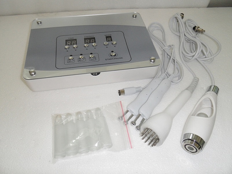 Mesoterapimaskin Electroporation Ampoule Needle Free 110V 220V Mesoterapi-enheter No-Needle Mesoterapi-enhet