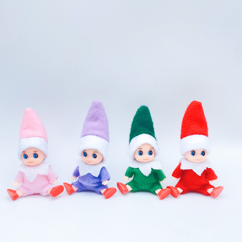 ElfTots Poseable PVC Baby Elves For Doll House Movable Arms & Legs