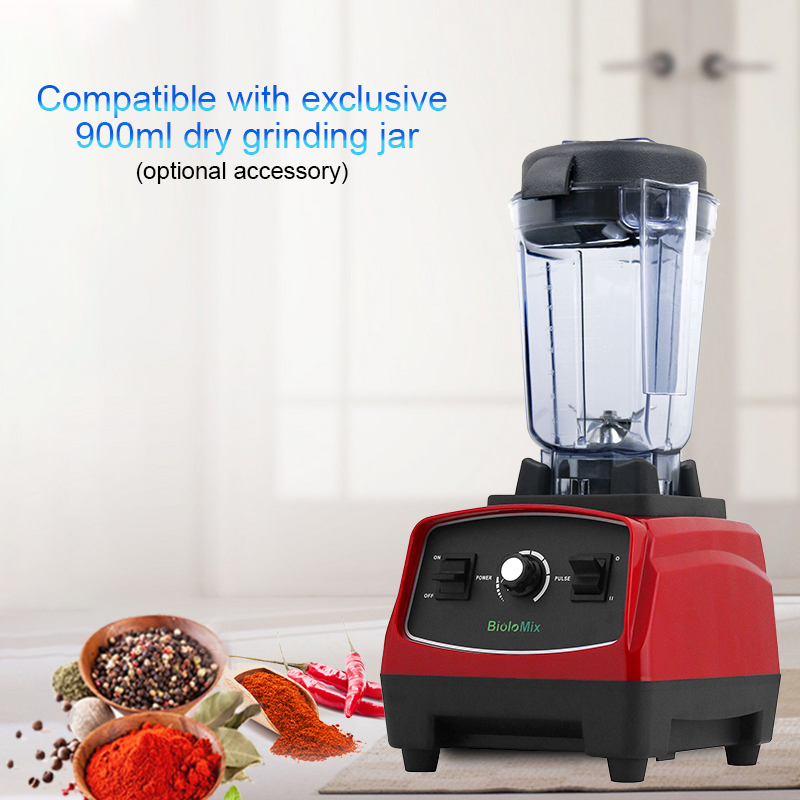 Fruit Vegetable Tools BPA Free 3HP 2200W Heavy Duty Commercial Grade Blender Mixer Juicer High Power Food Processor Ice Smoothie Bar Fruit Blender 221010