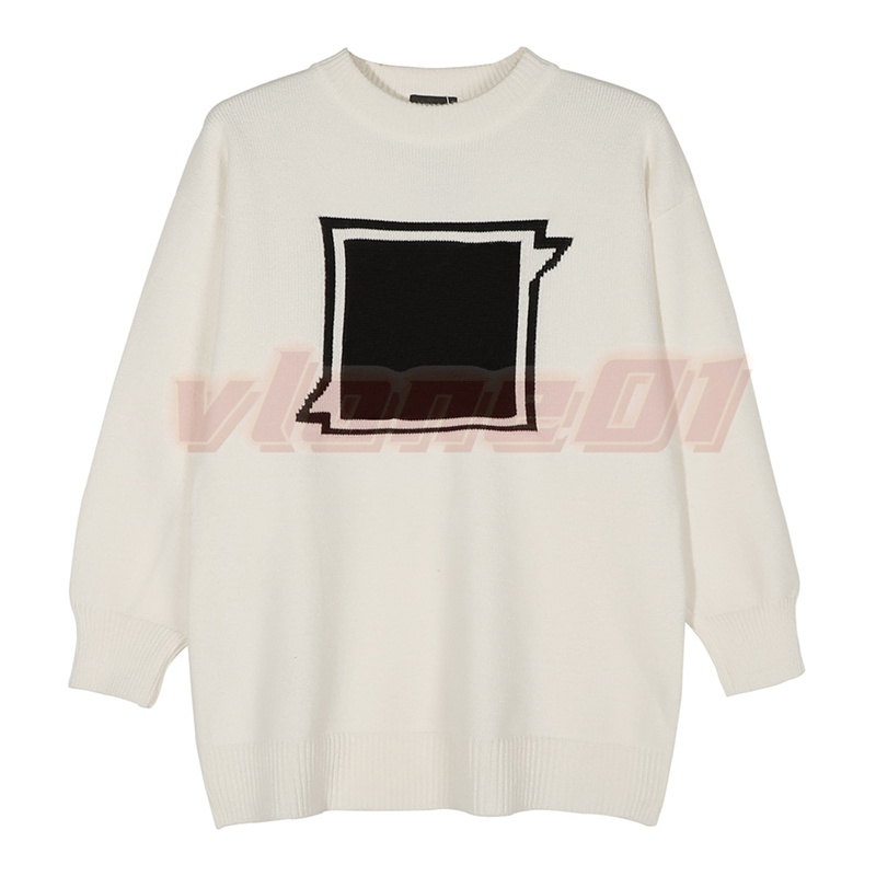 Femmes Automne Hiver Pull Designer Chandails Tricotés Pour Femmes Hommes Mode Carré Casual Tricoté Jumper Taille Asiatique S-L