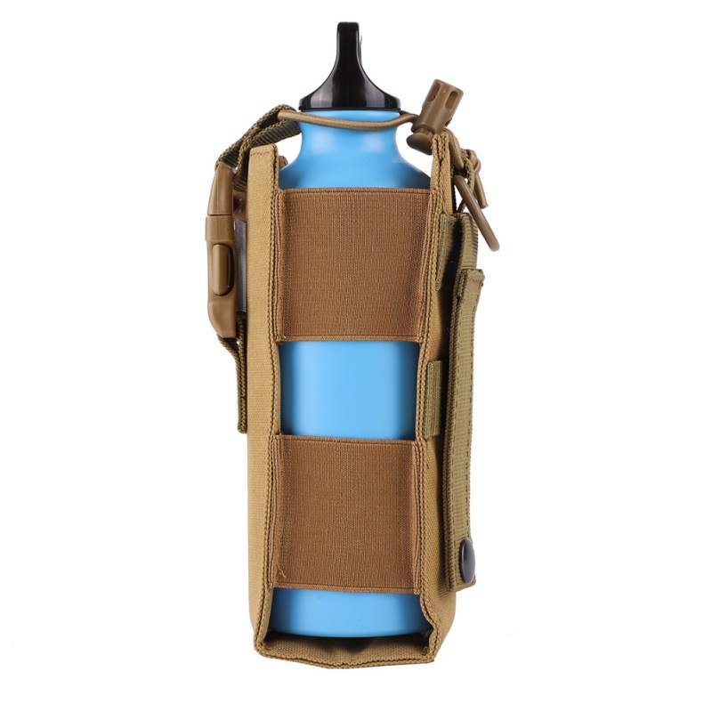 Backpacking Packs Tactical Molle Pouch Water Bottle Bag Outdoors Camping Vandring Hunting Travel Canteen Kettle Holder