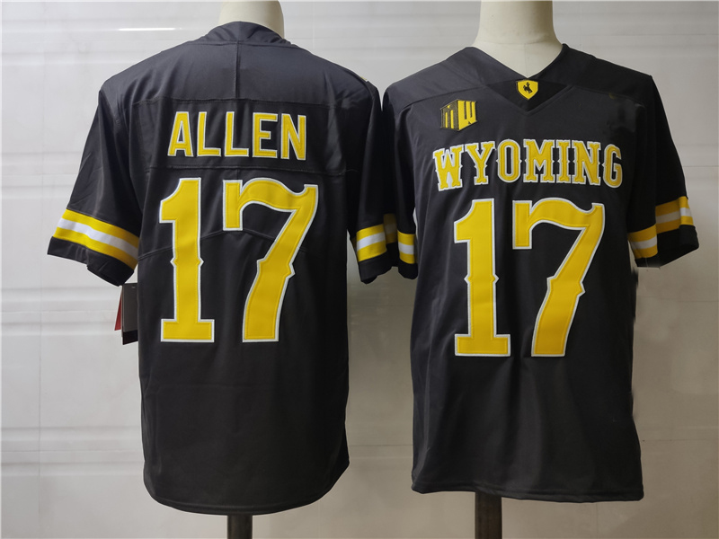 NCAA College Wyoming Cowboy Football Jersey Andrew Peasley Evan Svoboda Harrison Waylee Wyatt Wieland Ayir Asante Treyton Welch Easton Gibbs Wyett Ekeler Sam Scott