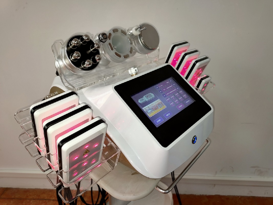 laser lipo cavitation à ultrasons rf kim 8 corps minceur système portable butt lift machine à vide perte de poids 6 en 1 diode lipolaser équipement de beauté 40k cavitation