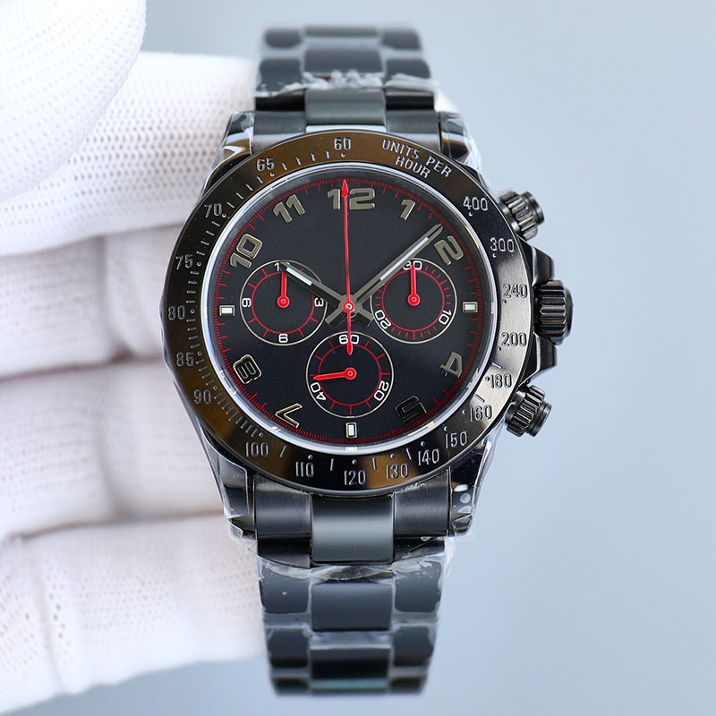 Herrenuhr, automatische mechanische Armbanduhr, klassische Business-Saphir-Armbanduhr, Edelstahl-Armband, Montre De Luxe