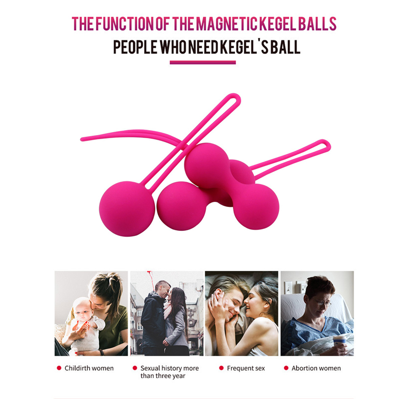 Eggs/Bullets silicone vaginal balls sex toys for woman kegel chinese geisha ben wa smart ball vagina tightening exercise shop 221010