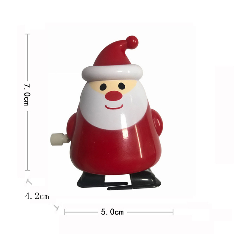 2022 Pets eletr￴nicos Wind-Up and Winding Walking Santa Claus Elk Penguin Snowwork Toy Toy Toy Christmas Child Toys C95