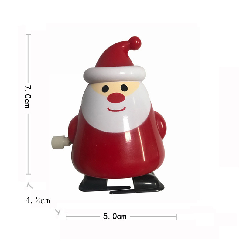 2022 Electronic Pets Wind-up and winding walking Santa Claus Elk Penguin Snowman Clockwork Toy Christmas Child Gift Toys C95