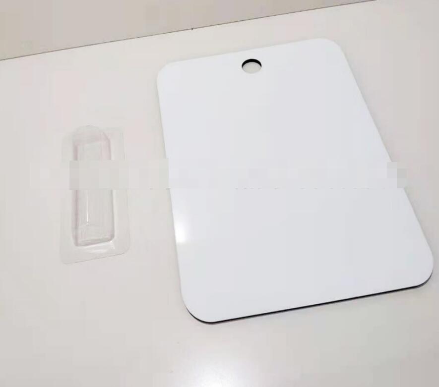 SUBlimação MDF Cash Card com PVC Card Cover Plástico Dinheiro Soldado Lateral Sublimado Placa de Formatura da Placa de Graduação DIY Presente DIY 150x100mm