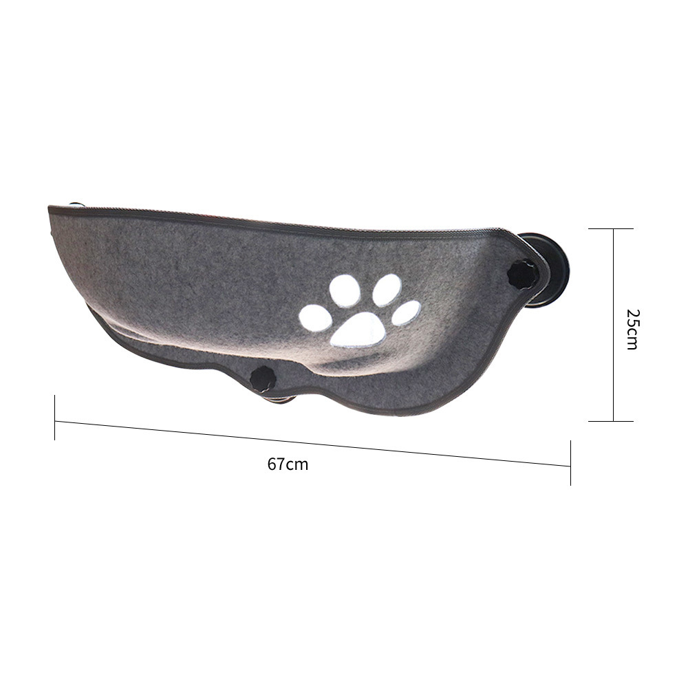 Lits pour chats Meubles Hamac de fenêtre pour chat avec ventouses fortes Chat pour animaux de compagnie suspendu Lit de couchage Rangement pour animal de compagnie Cage de furet chaude Étagère pour chat Lits de siège 221010