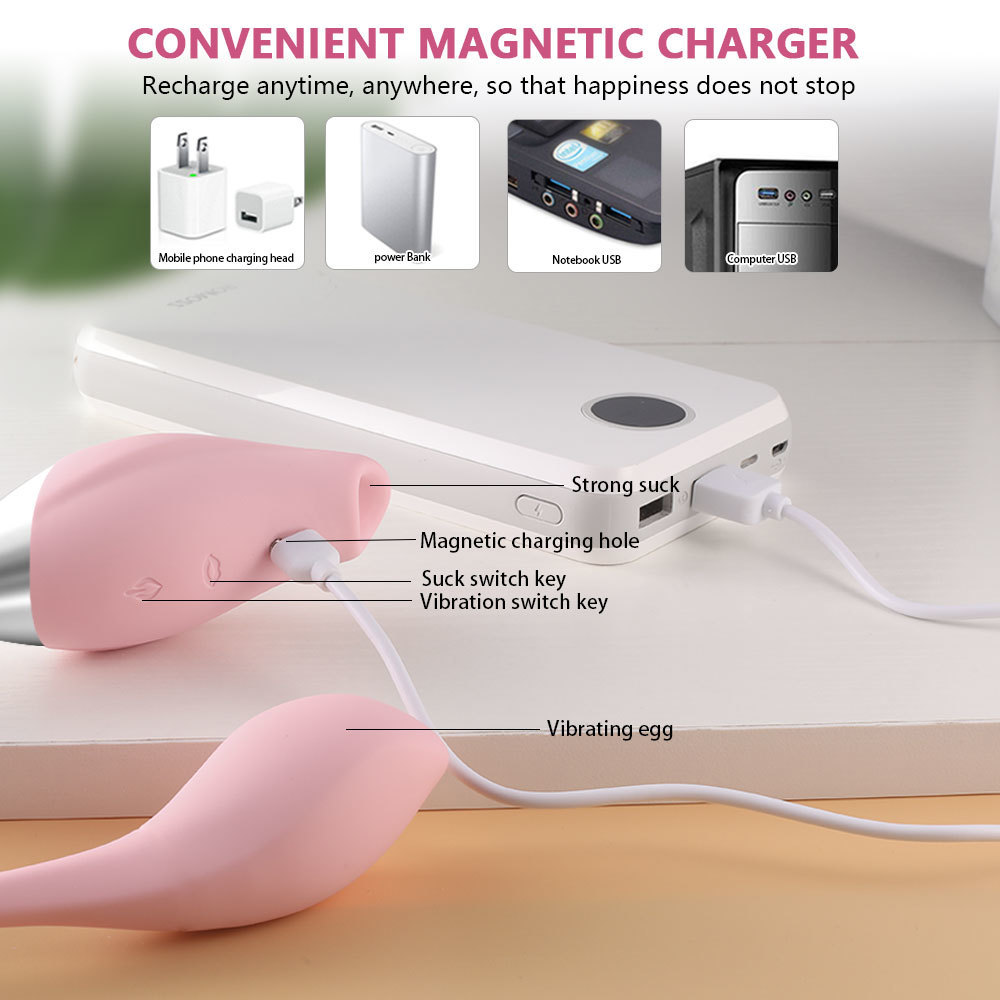 Vibrator With Heating And Sucking Function For Clitoris Stimulation_voghion.com