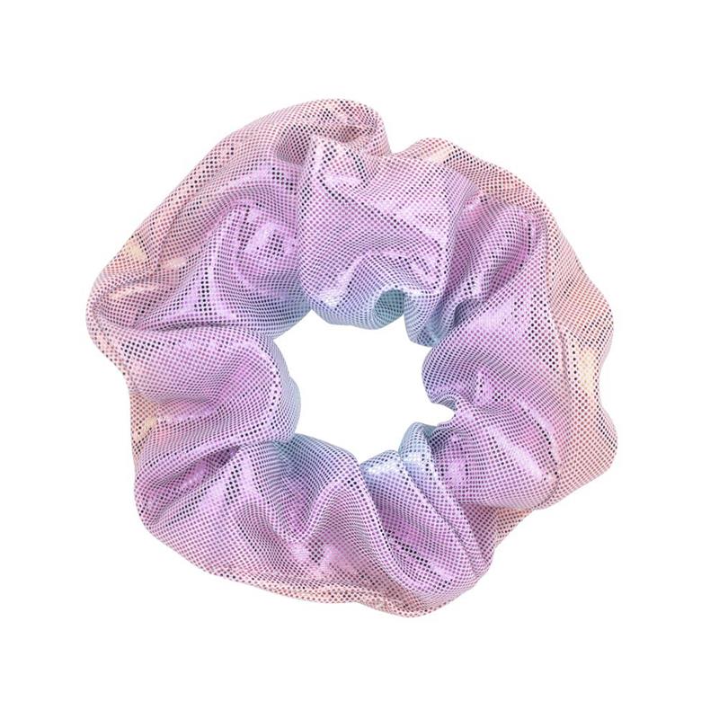 Moda Glitter Scrunchie colorido el￡stico gravata de cabelo de cabelo Shinny Bling Ponytail Scrunchies Scrunchies Cabelo acess￳rios