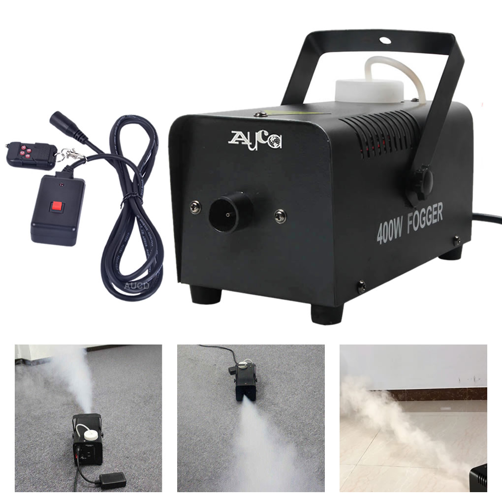 2IN1 WIFI Zdalne sterowanie drutem 110 V lub 220V 400 W Efekt mgły dymu dla DJ Party KTV Stage oświetlenie