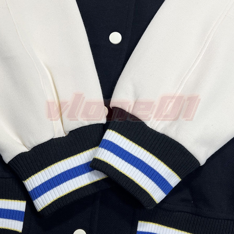 Designer luxe dames heren jassen dames mode patch geborduurde honkbal uniform paren herfst honkbaljack jassen aziatische maat m-xl