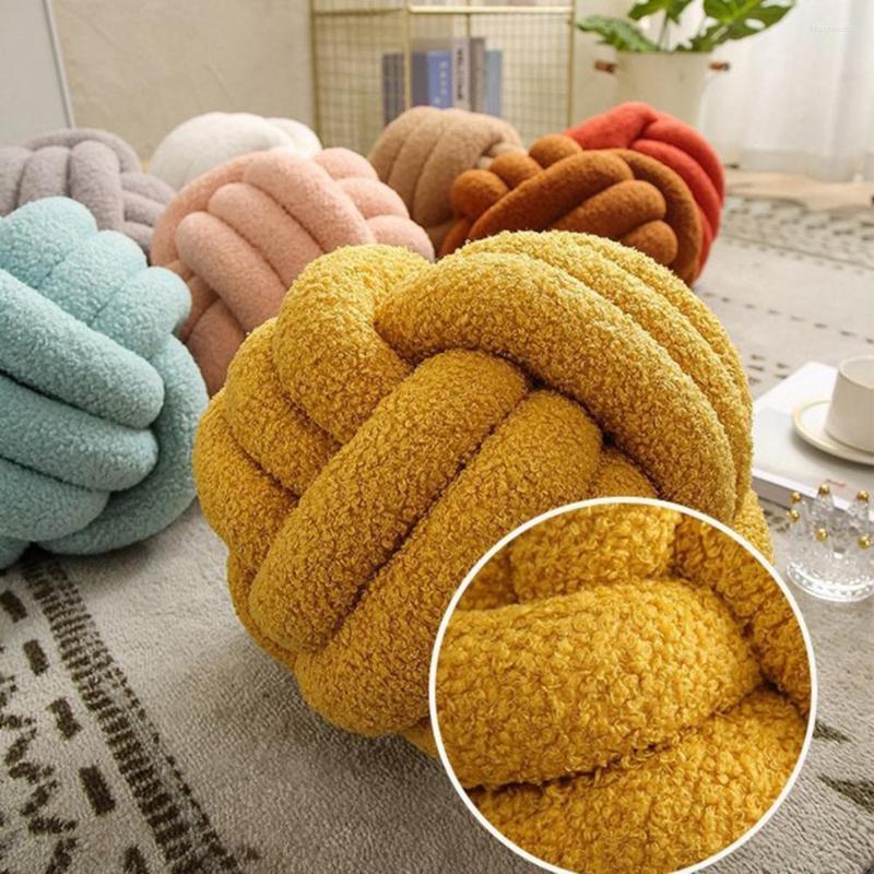 Poduszka urodzinowa prezent urodzinowy ekologiczny ręcznie tkany gniew jagnięce aksamitna sofa do łazienki171v